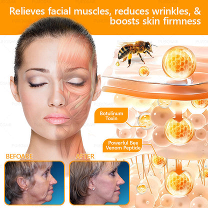 PUROSA® Bee Venom Skin Repair Cream(Visible results in 7 days✅Anti-Aging·Firming·Deep Hydration·Damage Repair·Even Tone·Acne&Dark Spot Care·Wart & Mole Reduction·Psoriasis Relief)