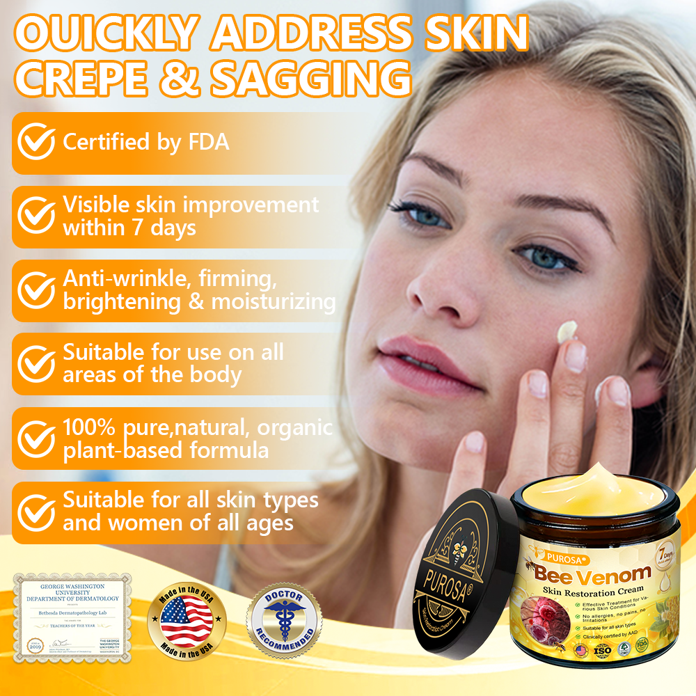 Limited to 10 jars! 🌟PUROSA®—Exclusive 30% discount, restore your skin's youthful glow in just 1-3 weeks! A rare opportunity — won’t be available again until next year, don’t miss out!180-day money-back guarantee, full refund with no risk!