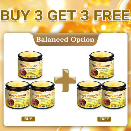 PUROSA® Bee Venom Skin Repair Cream(Visible results in 7 days✅Anti-Aging·Firming·Deep Hydration·Damage Repair·Even Tone·Acne&Dark Spot Care·Wart & Mole Reduction·Psoriasis Relief)